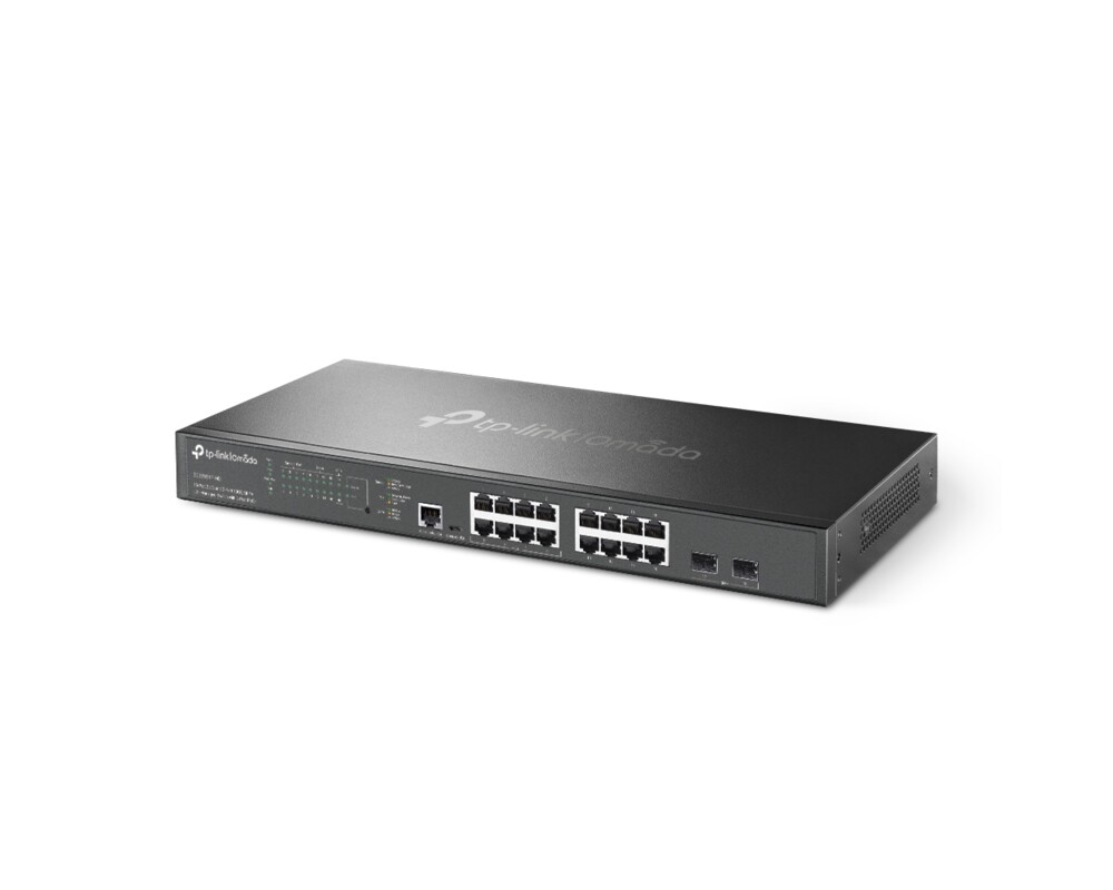 Switch (Комутатор) TP-Link Omada SG3218XP-M2 2.5G и 2-порта 10GE SFP+ L2+ управляем с 8-порта PoE+ 3