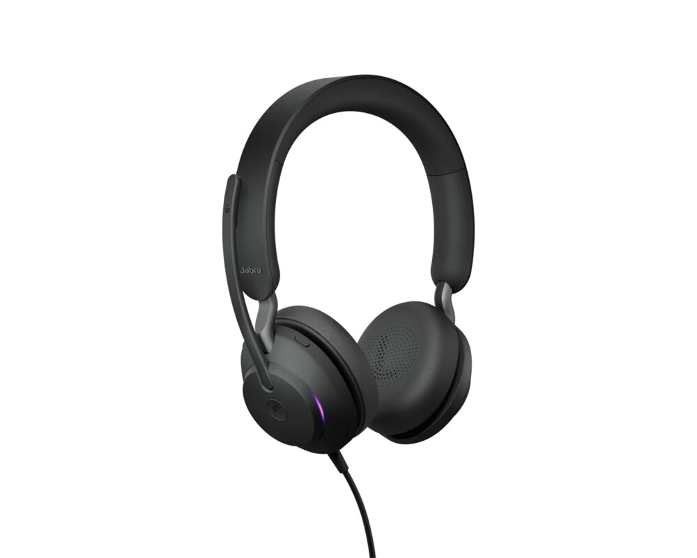 Слушалки Професионални JABRA Evolve2 40 SE Стерео USB-C, MS 24189-999-899 - черен 3
