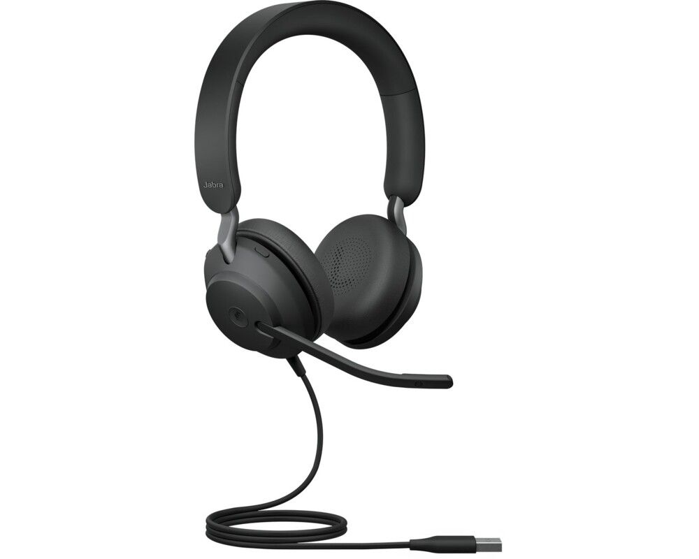 Слушалки Професионални JABRA Evolve2 40 SE Стерео USB-A, MS 24189-999-999 - черен 3