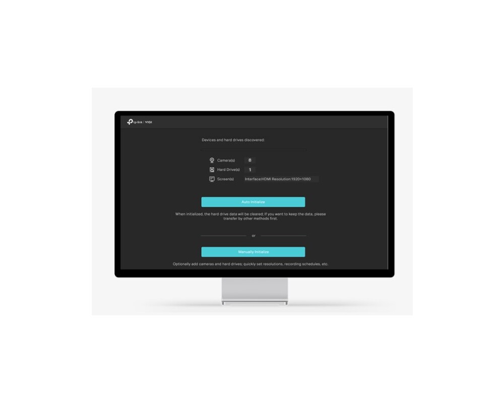 NVR - Цифрово записващо у-во TP-Link VIGI NVR1008H-8P 8-канален PoE+ 5