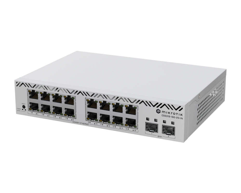 Switch (Комутатор) MikroTik CSS318-16G-2S+IN 2
