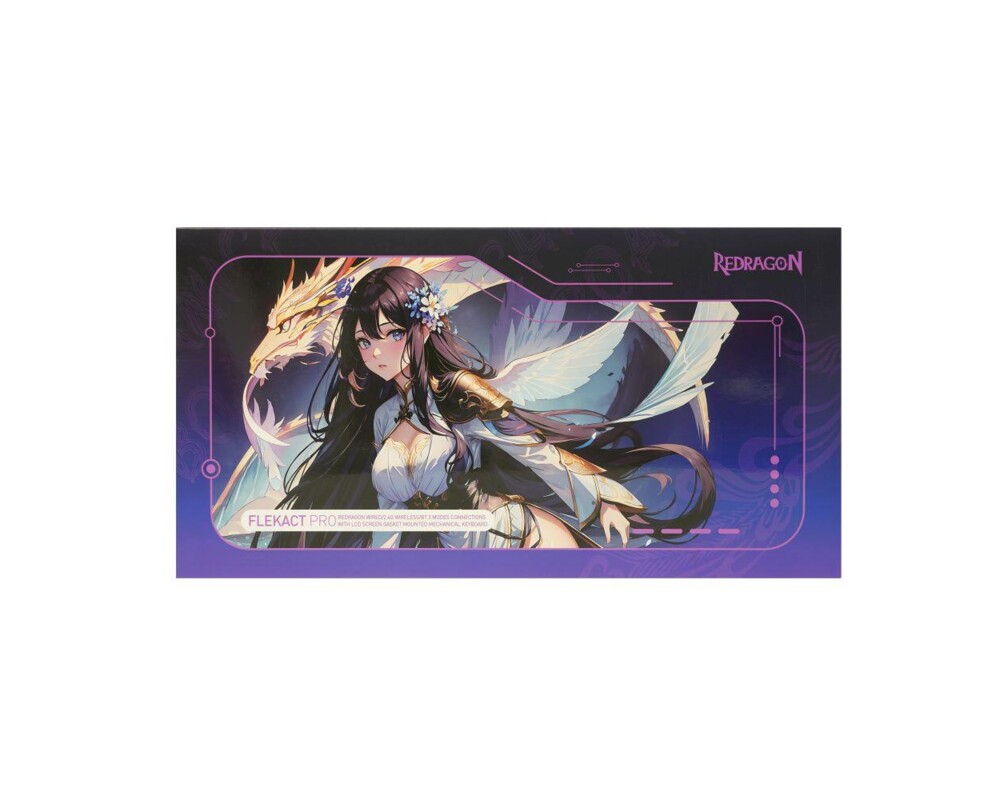 Клавиатура Redragon K701 Irelia RGB Pink magnetic switches 17