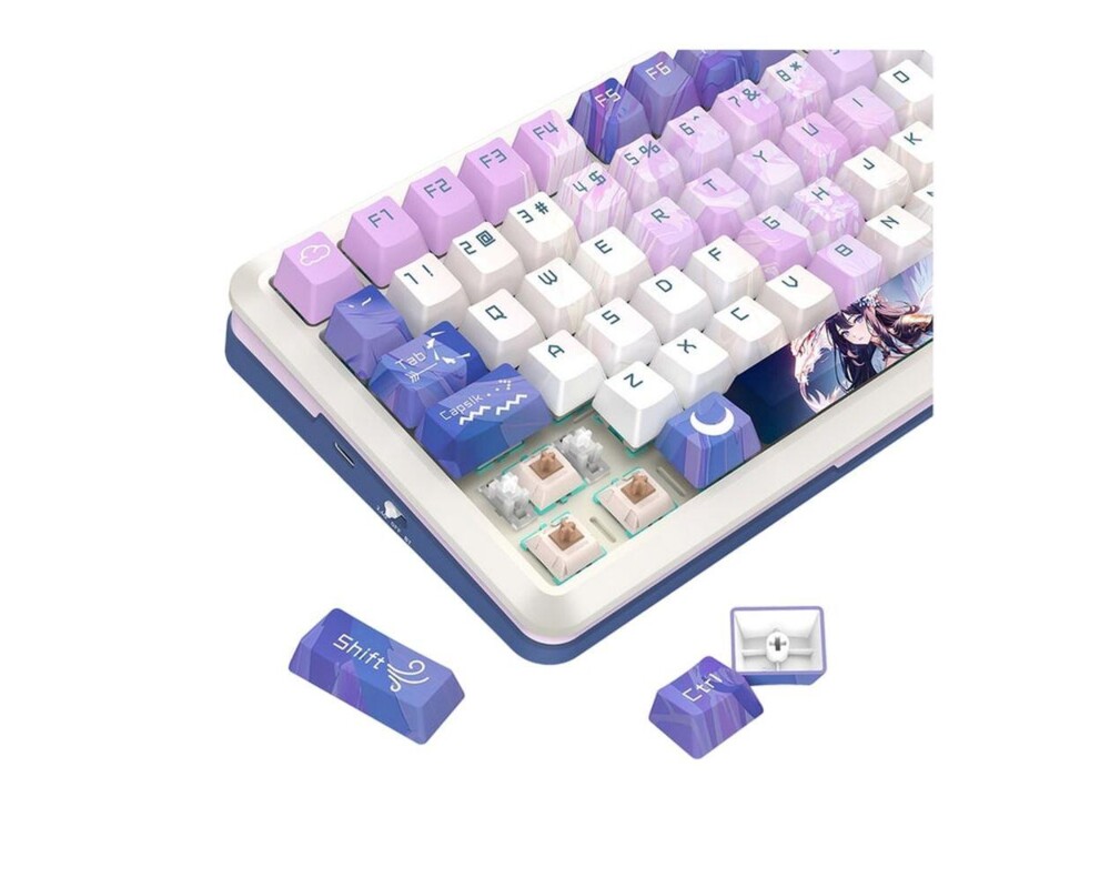 Клавиатура Redragon K701 Irelia RGB Pink magnetic switches 13