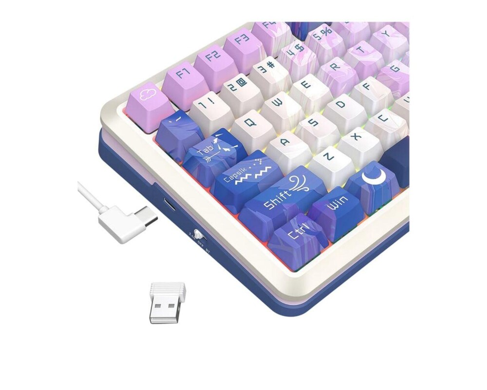 Клавиатура Redragon K701 Irelia RGB Pink magnetic switches 12