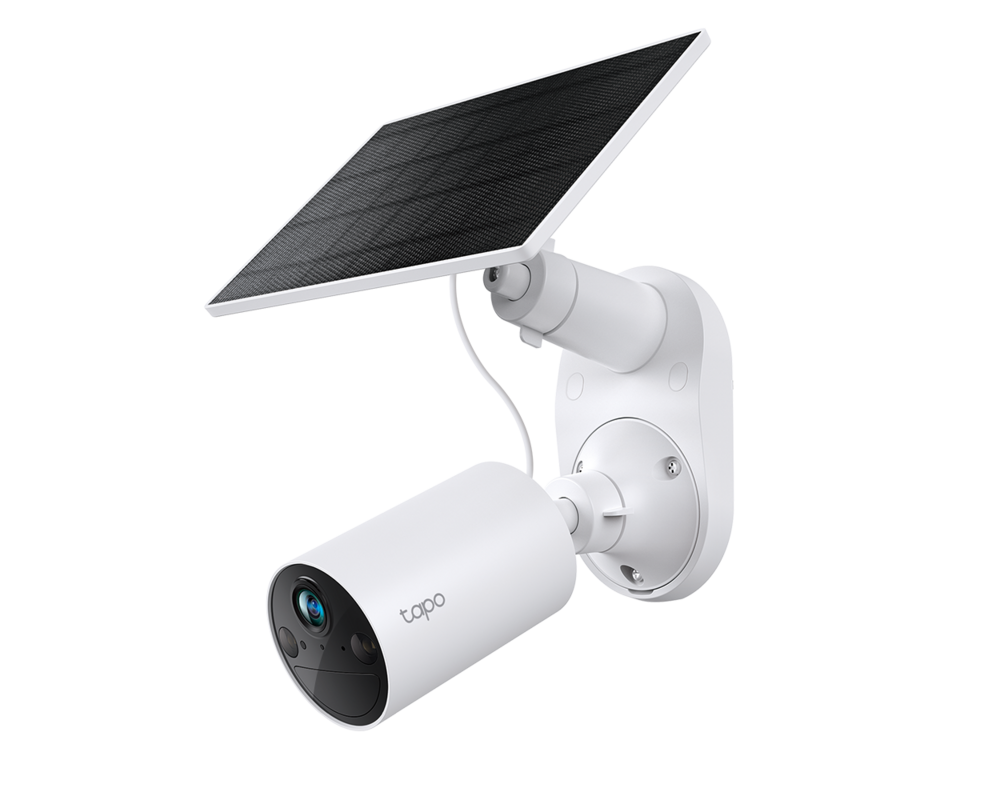 Цифрова IP камера Комплект интелигентна безжична охранителна камера със слънчев панел TP-Link Tapo TC82 KIT 2