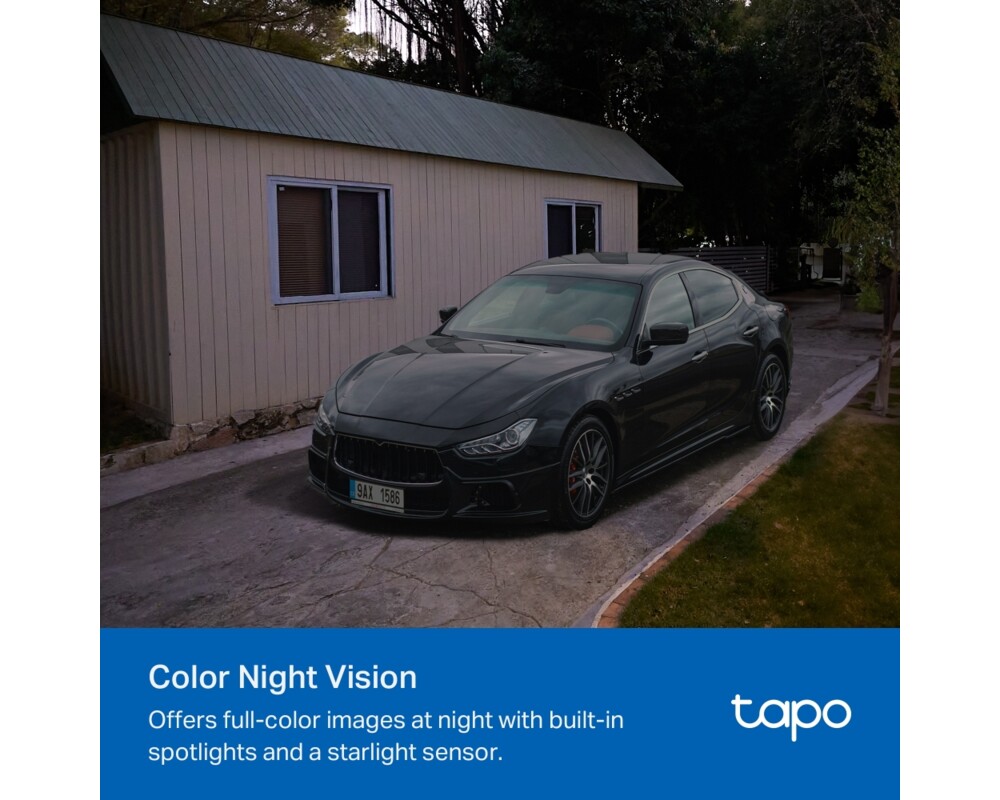 Цифрова IP камера Комплект интелигентна безжична охранителна камера със слънчев панел TP-Link Tapo TC85 KIT 10