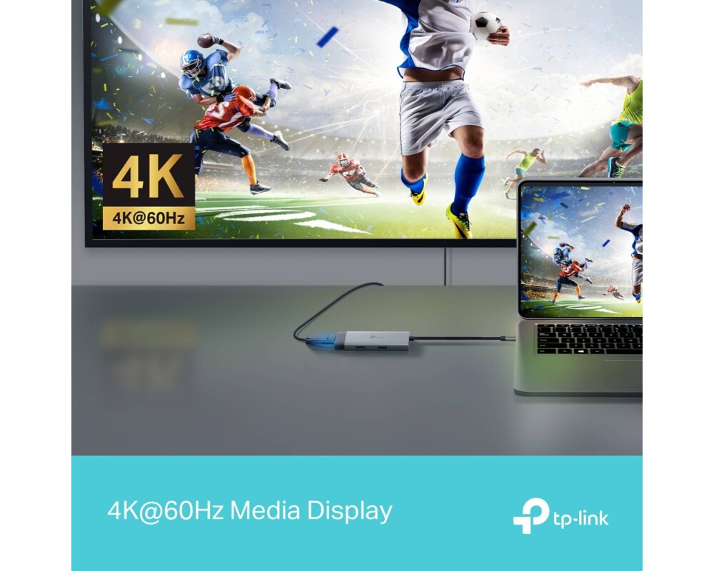 USB хъб TP-Link Type-C 5 в 1 UH5020C 5