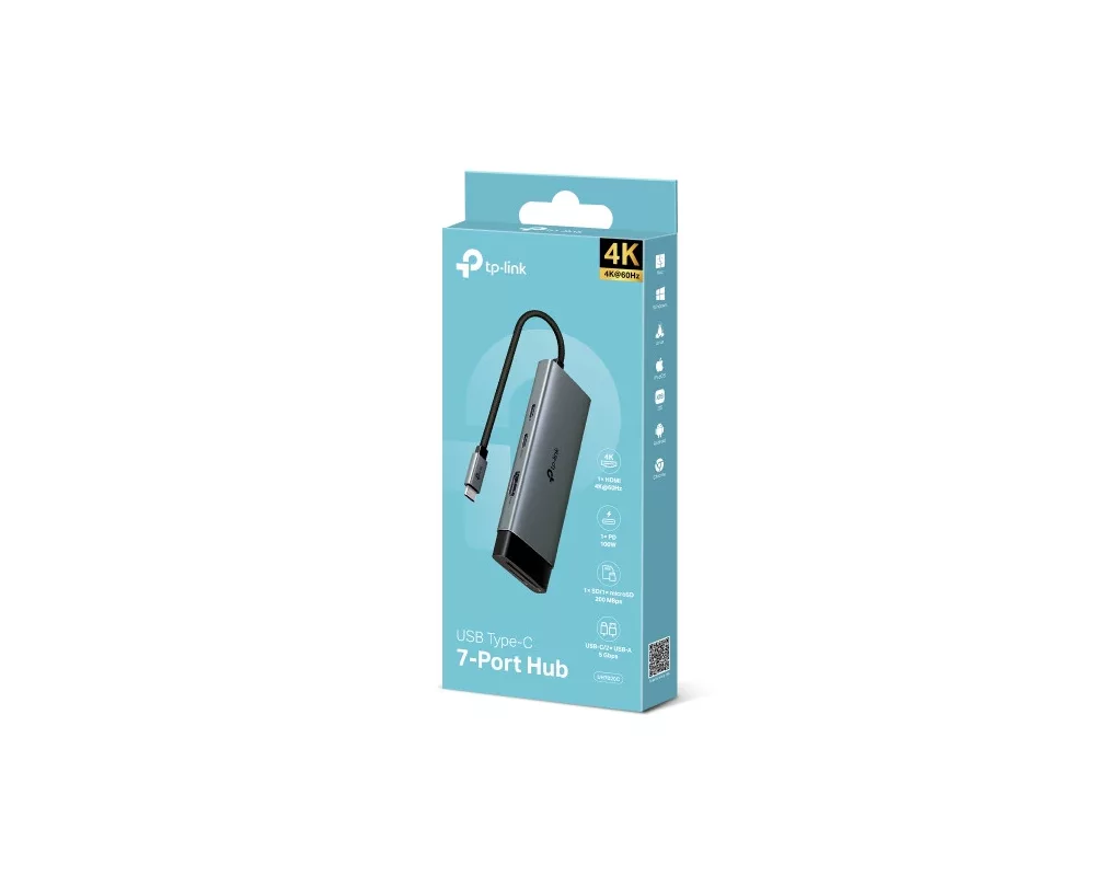 USB хъб TP-Link Type-C 7 в 1 UH7020C 2