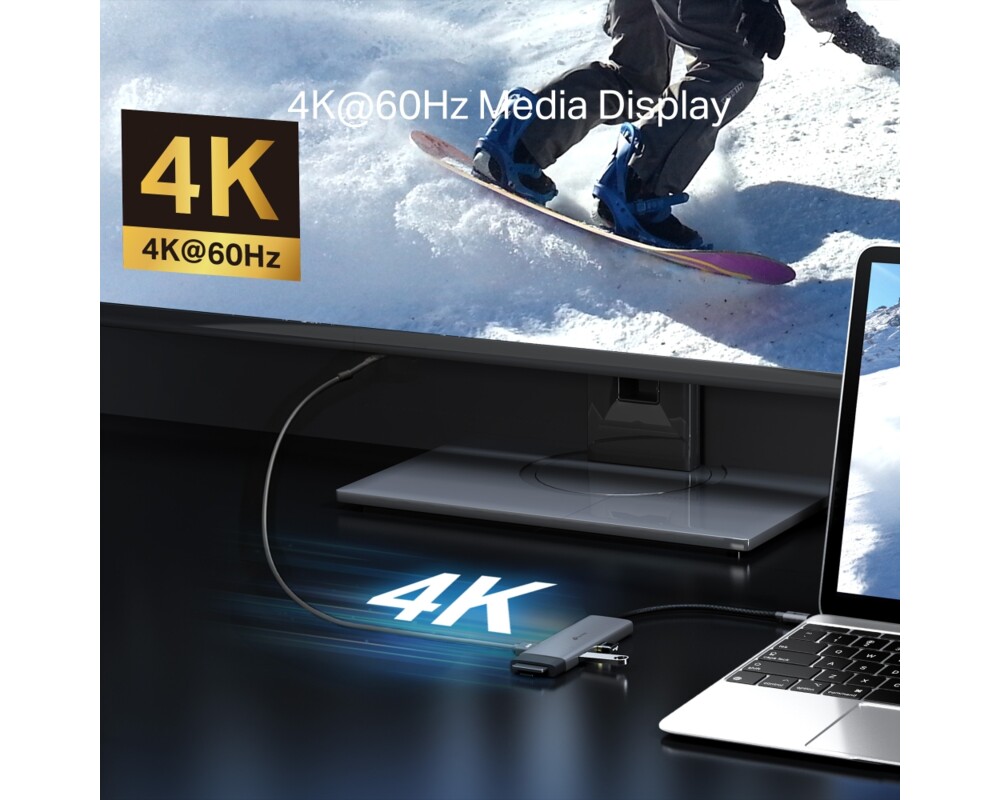 USB хъб TP-Link Type-C 7 в 1 UH7020C 6