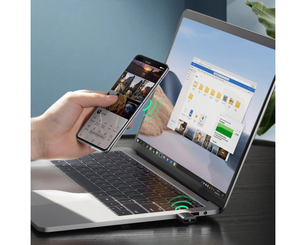 Адаптери Ugreen adapter CM390 Bluetooth 5.0 USB 10м - черен 7