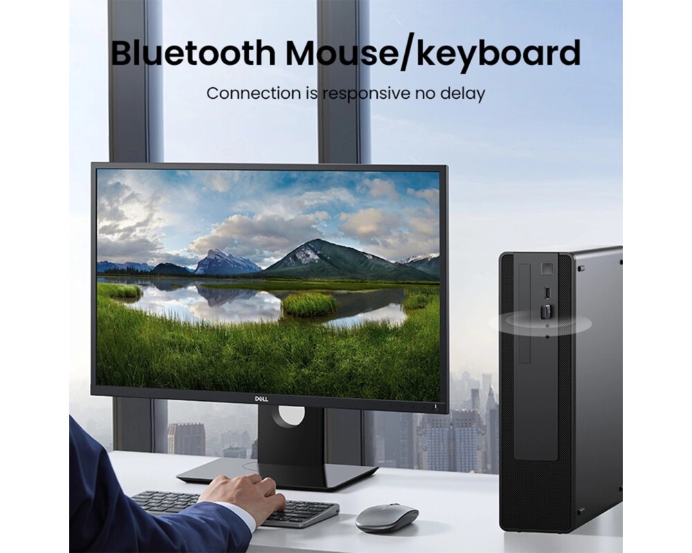 Адаптери Ugreen adapter CM390 Bluetooth 5.0 USB 20м - черен 9