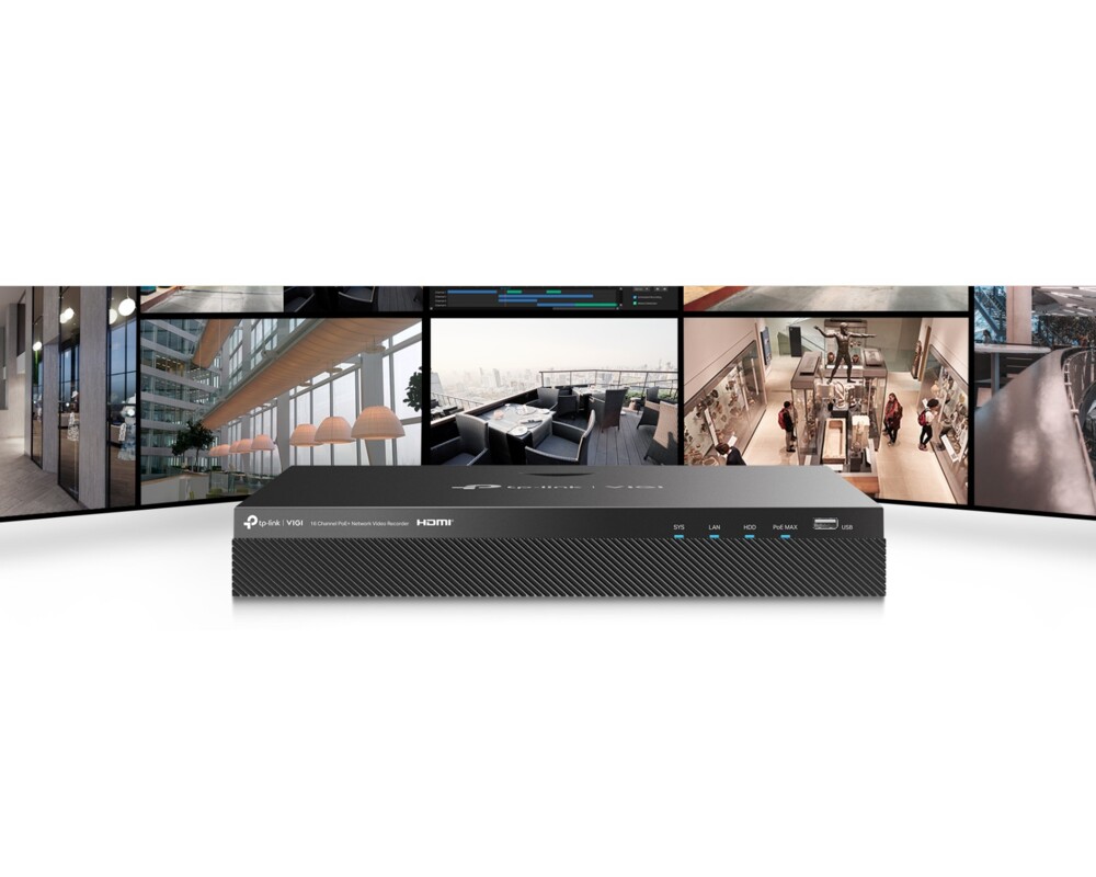 NVR - Цифрово записващо у-во TP-Link VIGI NVR2016H-16P 4