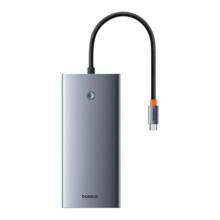  Baseus 13 в 1 PortalJoy Series Type-C към HDMI+DP+VGA+C+USB+PD+RJ45+SD/TF+3.5мм B00053002811-01 - тъмносив 810256 B00053002811-01 на топ цена - PIC.bg