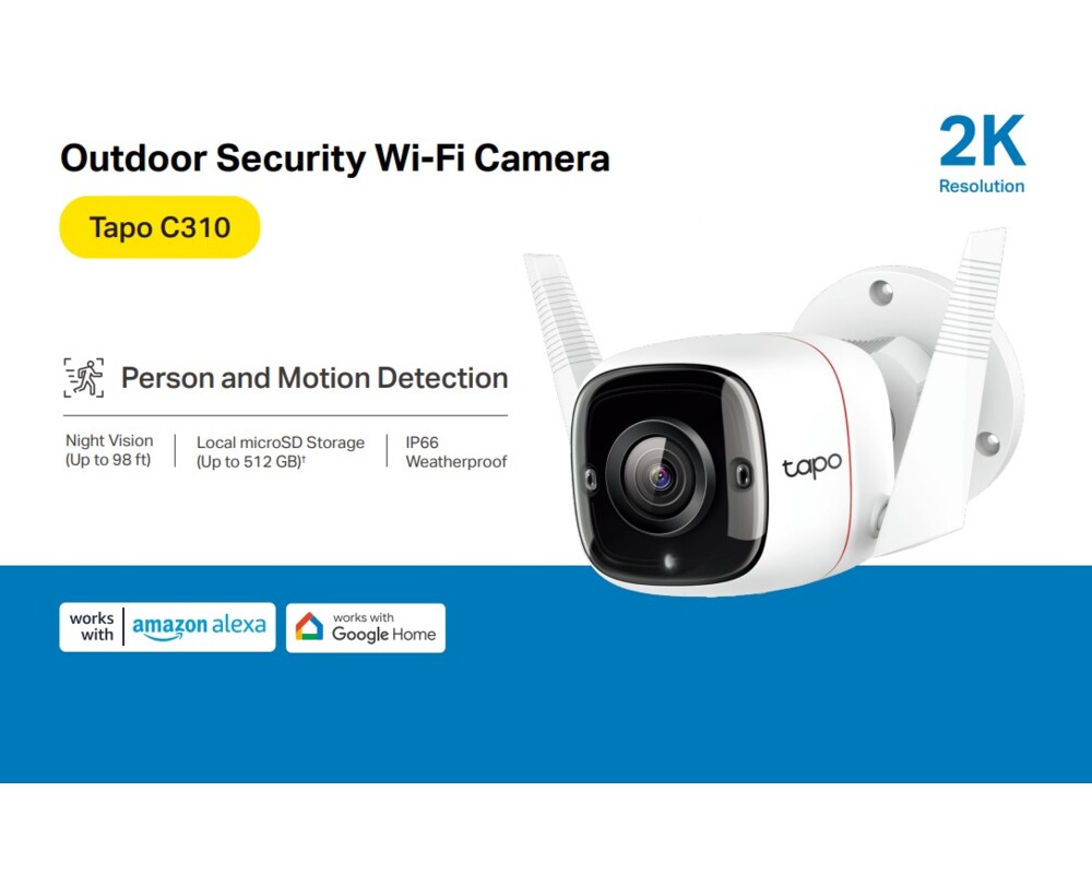 Цифрова IP камера TP-Link Tapo C310P2 17