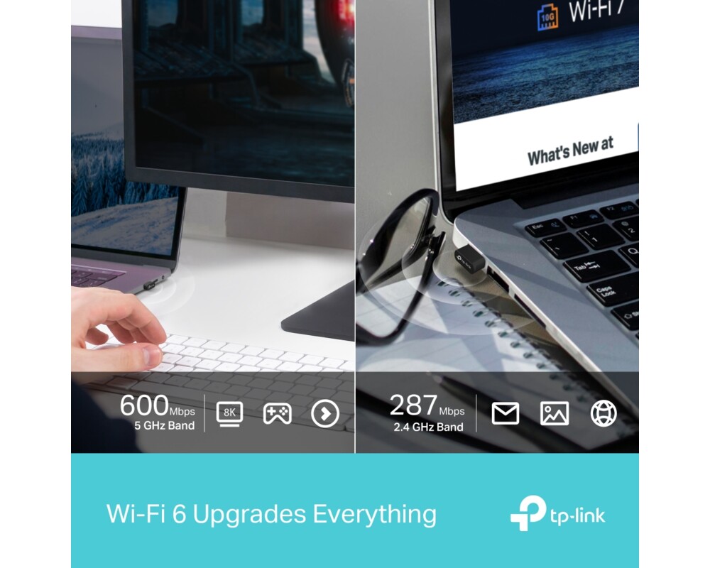 Мрежова карта TP-Link Archer TX10UB Nano AX900 Wi-Fi 6 Bluetooth 5.3 8