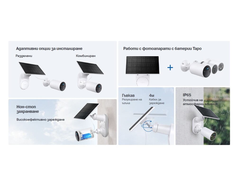 Аксесоар за видеонаблюдение TP-Link Tapo A201 6