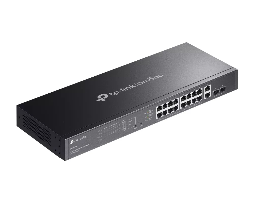 Switch (Комутатор) TP-Link Omada ES220GMP Gigabit Easy Managed Switch с 16 PoE+ порта 5