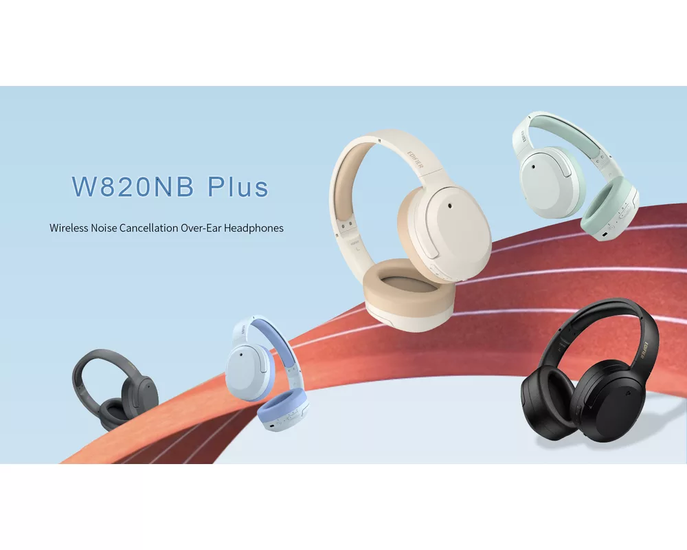 Слушалки Edifier W820NB Plus W820NB-Plus_BK - черни 7