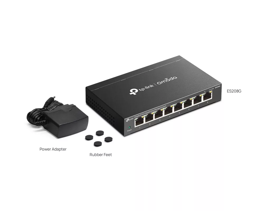 Switch (Комутатор) TP-Link Omada ES208G 6
