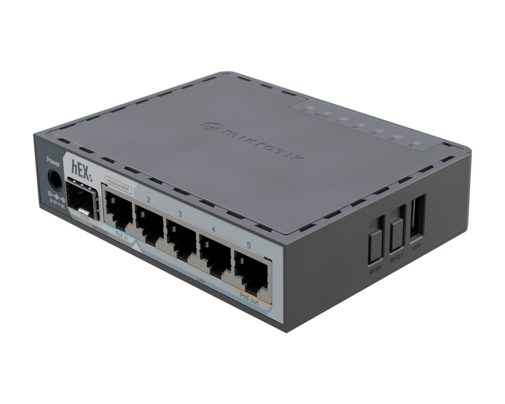Рутер MikroTik hEX S (2025) E60iUGS 2