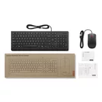 Клавиатура LENOVO Essential Wired Combo Keyboard & Mouse German (DE) 4