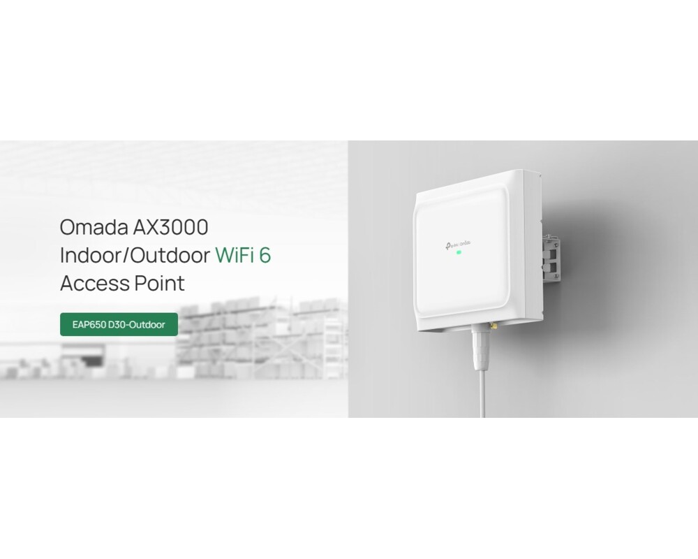 Access point (Точка за достъп) TP-Link Omada EAP650 D30-Outdoor AX3000 Indoor/Outdoor WiFi 6 Access Point 6