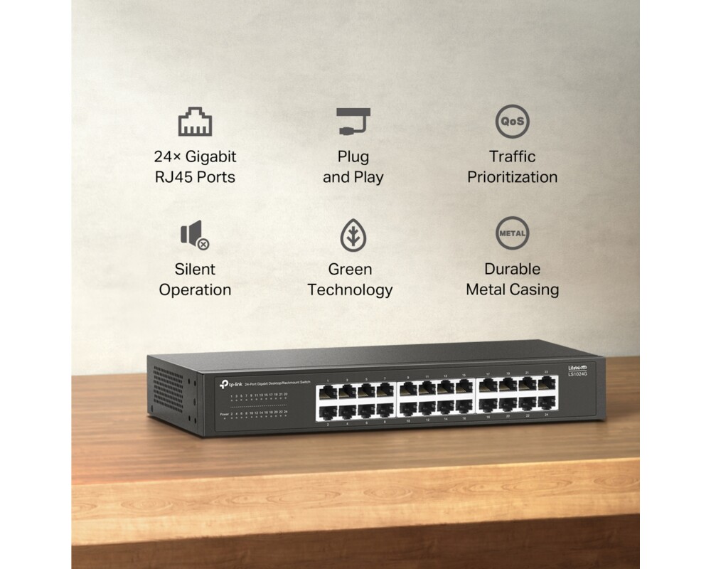 Switch (Комутатор) TP-Link LS1024G 6