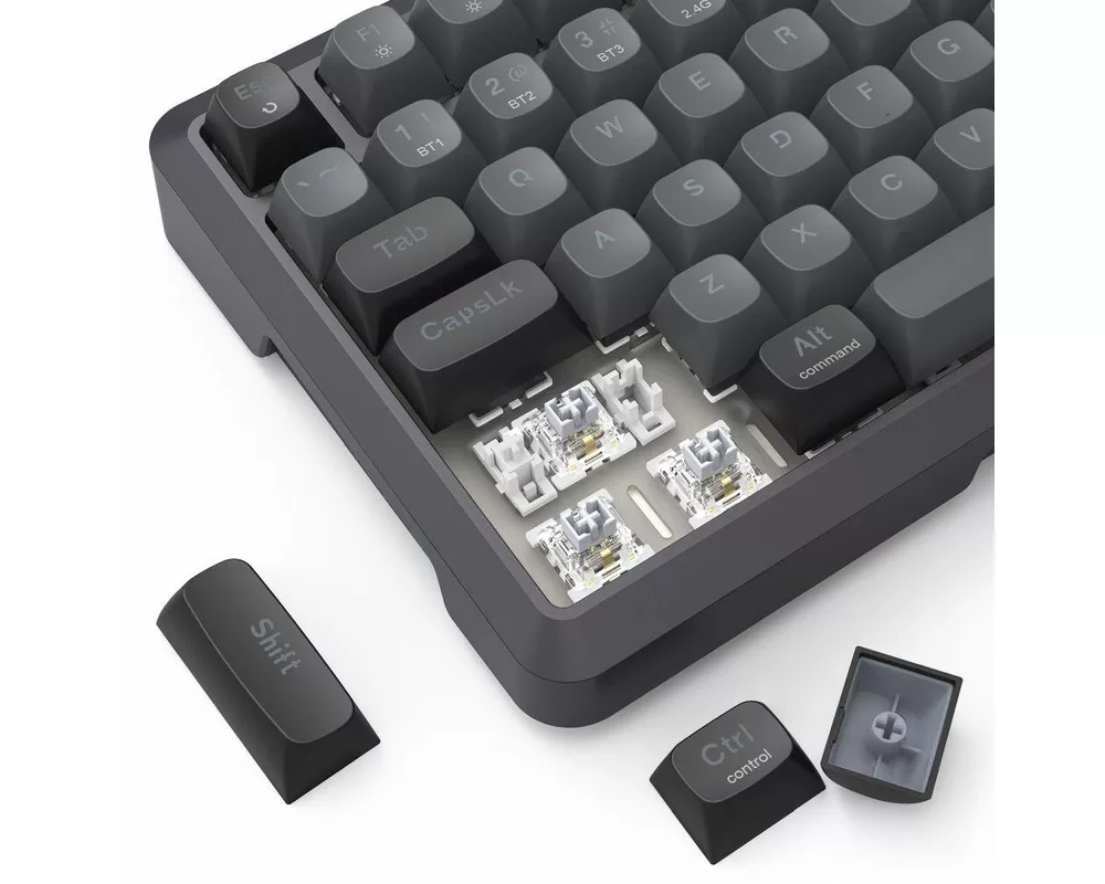 Клавиатура Redragon Bragi Pro Bluetooth K688GB-RGB-PRO - черно/сиво 7