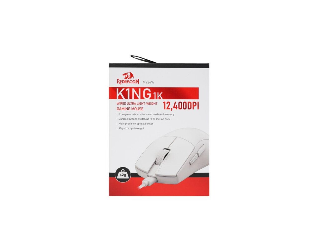 Мишка Redragon K1ng 1K M724W 11
