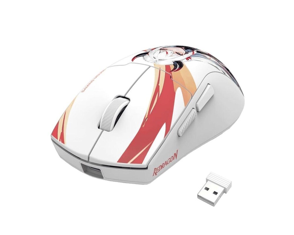 Мишка Redragon K1ng Max Anime M918AKG-PRO - бяла 2