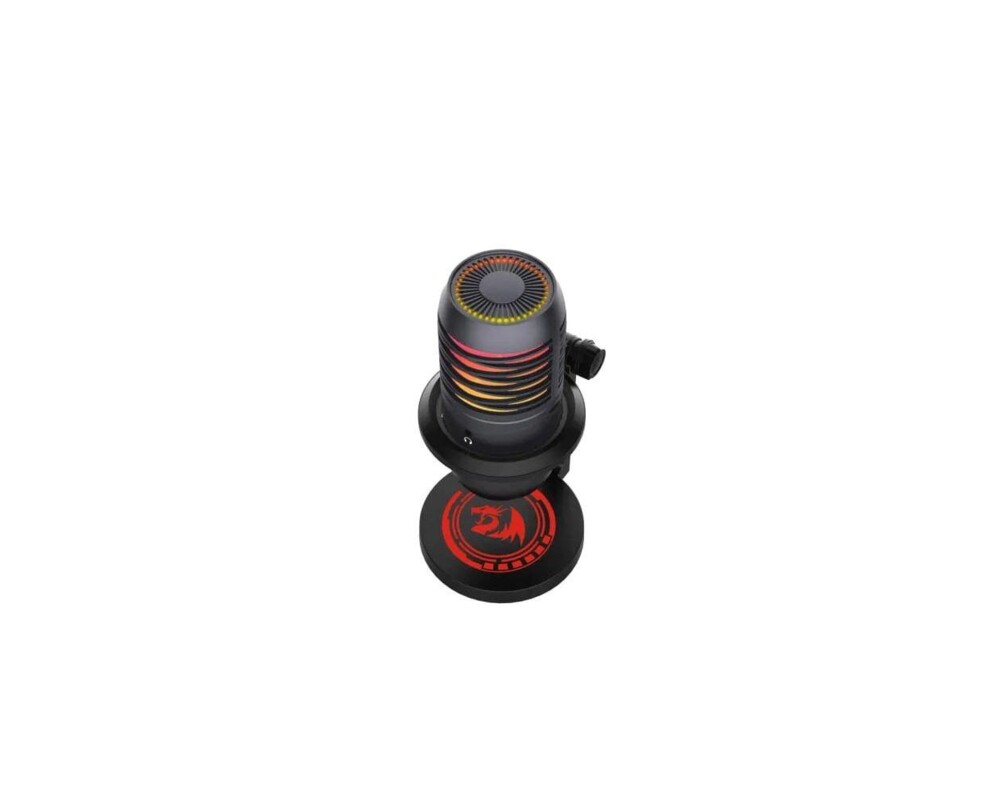Микрофон Redragon Nebula GM211 с черно RGB осветление и стойка - черен 7