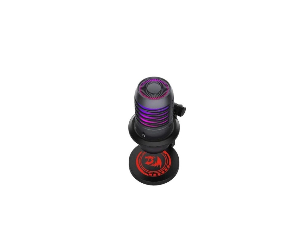 Микрофон Redragon Nebula GM211 с черно RGB осветление и стойка - черен 5