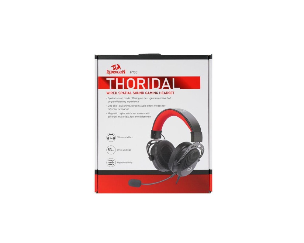Слушалки Redragon Thoridal H730 - черни 7