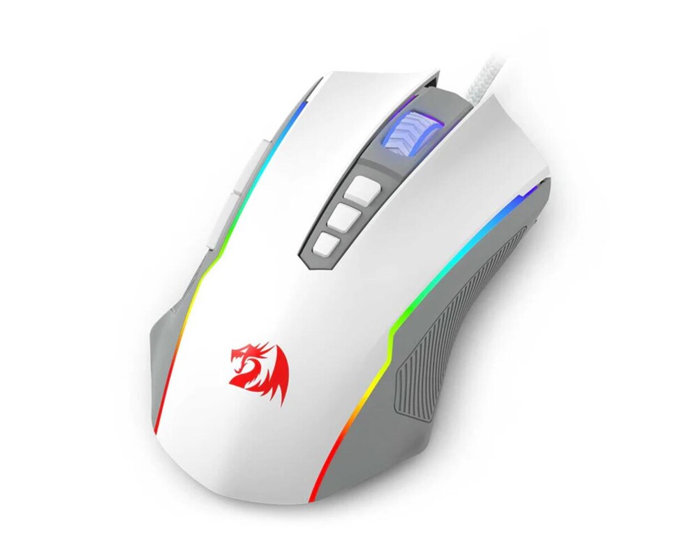 Мишка Redragon Ranger Basic M910H с RGB осветление - бяла 3