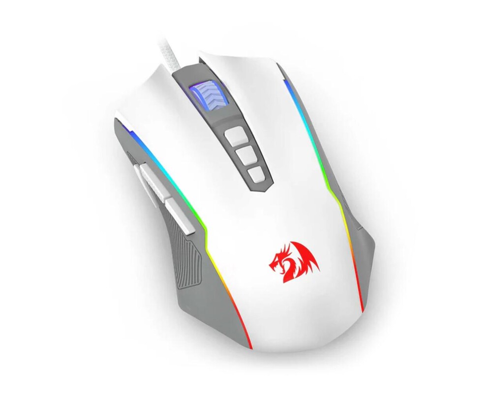 Мишка Redragon Ranger Basic M910H с RGB осветление - бяла 4