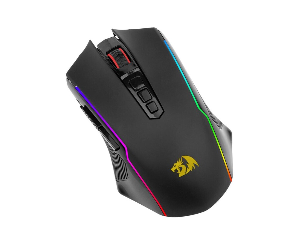 Мишка Redragon Nix M914-RGB с безжична и кабелна Bluetooth връзка с RGB осветление - черна 5