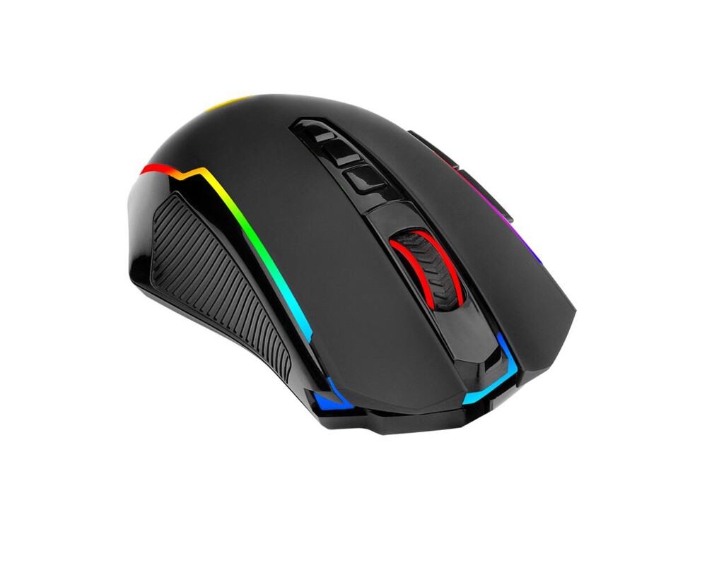 Мишка Redragon Nix M914-RGB с безжична и кабелна Bluetooth връзка с RGB осветление - черна 3