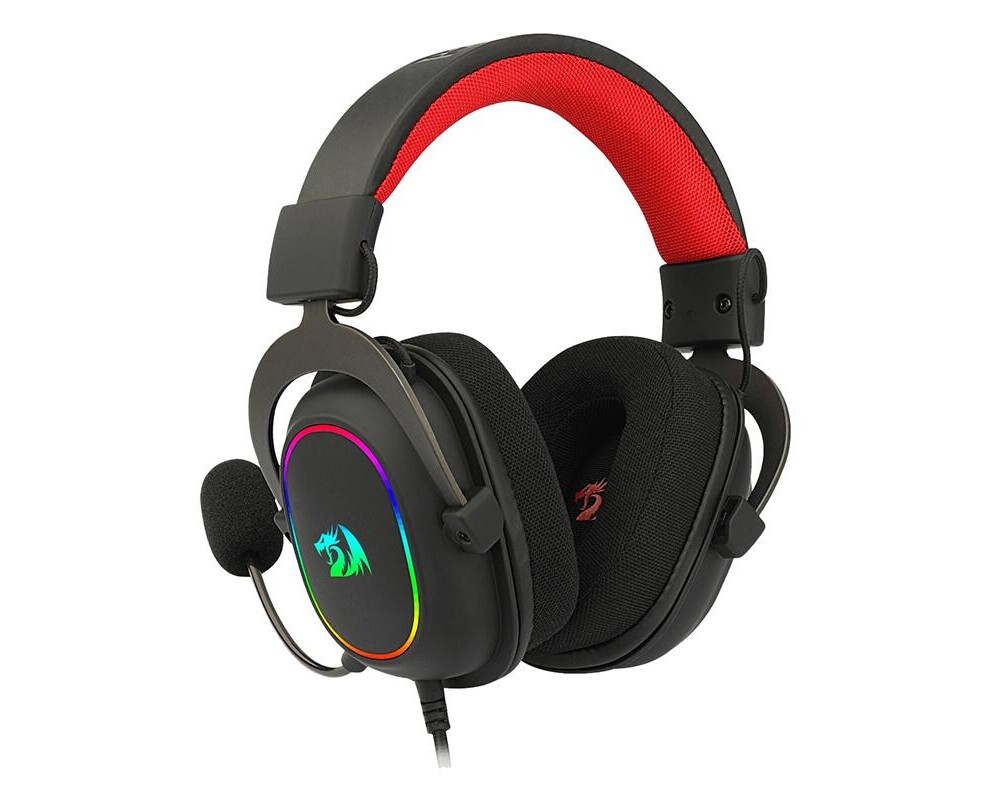Слушалки Redragon ZeusX 7.1 H510-RGB с RGB осветление - черни 3