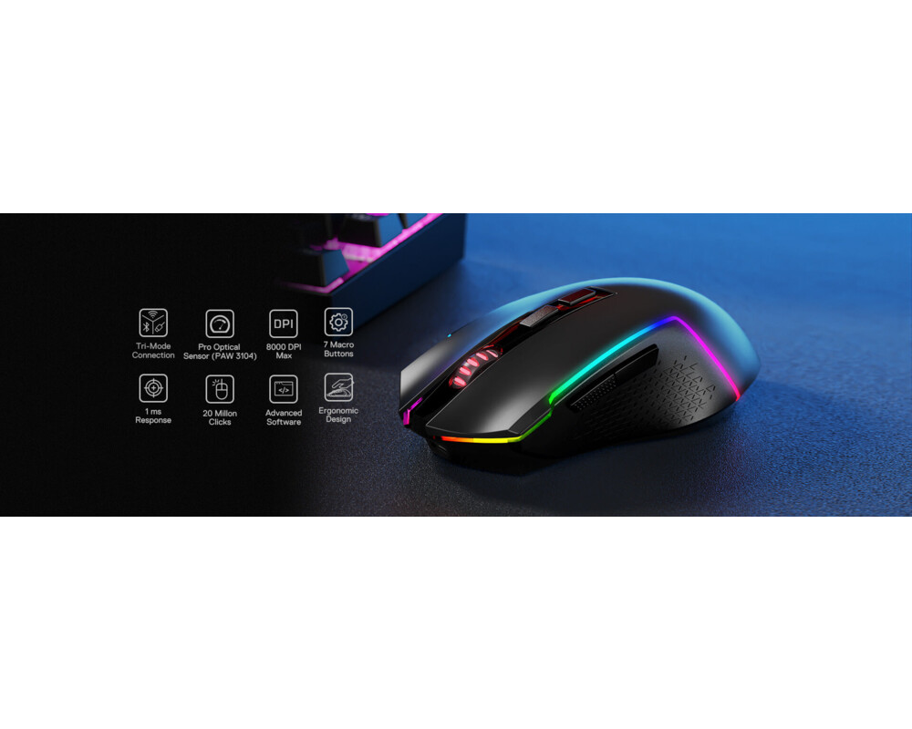Мишка Redragon Trident M693 с RPG осветление 6