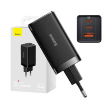  Baseus GaN5 Pro fast charger 2xUSB-C+USB 65W CCGP120201 - черно 841313 CCGP120201 на топ цена - PIC.bg