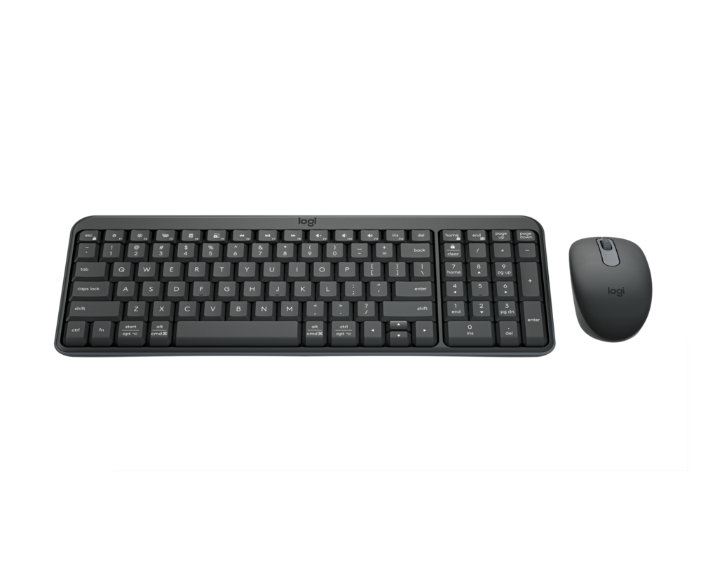 Клавиатура Безжичен комплект Logitech MK250 Graphite - Кирилизирана 12