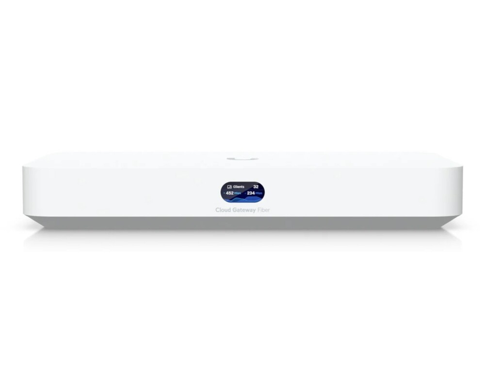 Рутер Ubiquiti UniFi UCG-Fiber-EU Desktop 10G Cloud Gateway with integrated PoE switch 12