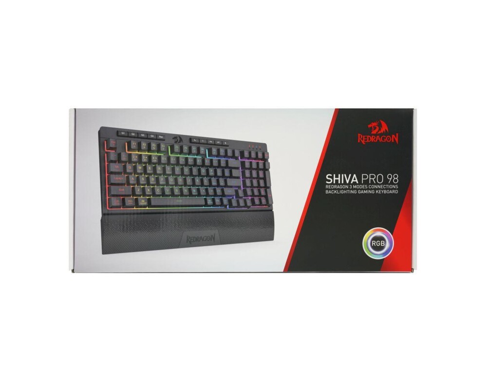 Клавиатура Redragon Shiva Pro K515RGB-PRO с RGB осветление - черна 6