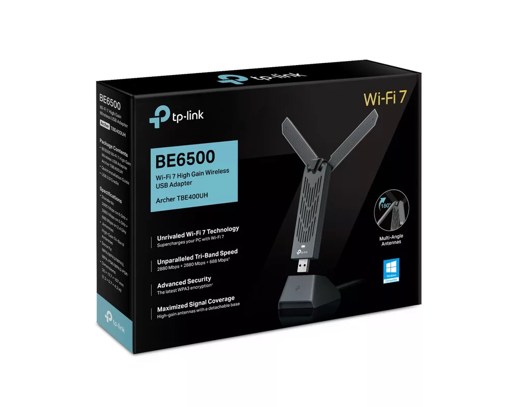 Мрежова карта TP-Link Archer TBE400UH BE6500 5