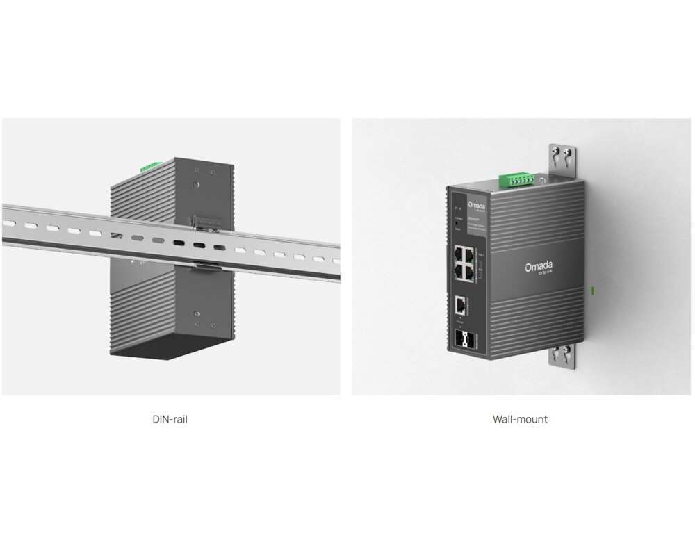 Switch (Комутатор) TP-Link Omada IES206GPP с 3 PoE+ порта и 1 PoE++ порта 10