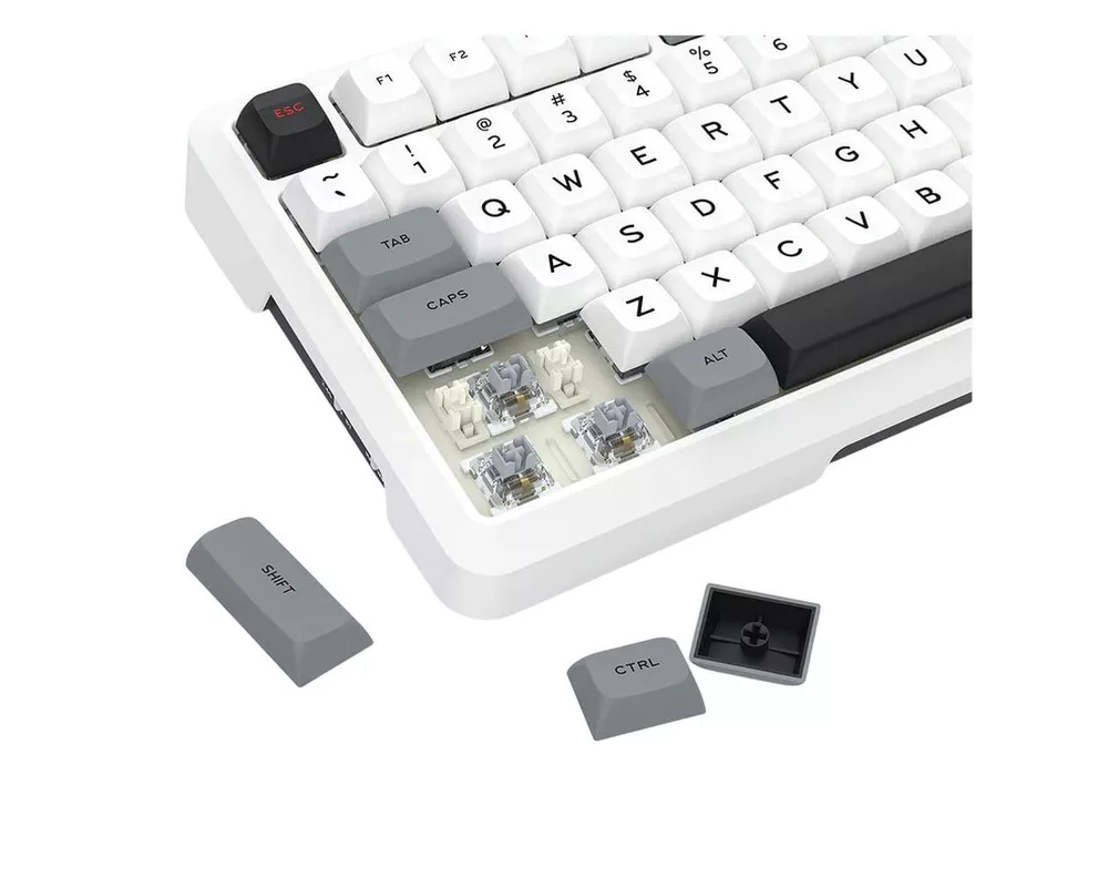 Клавиатура Redragon Bragi Pro K688WGL-RGB-PRO - бяло/сиво 5