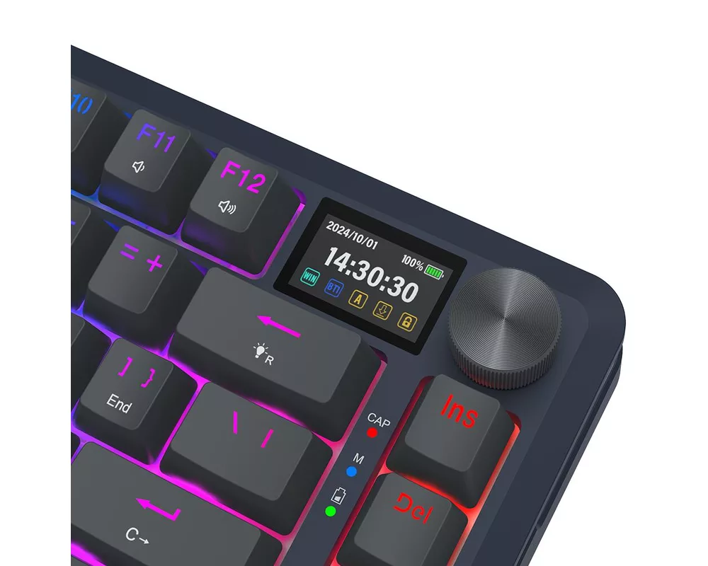 Клавиатура Redragon Flekact Pro K708-RGB-PRO, RGB осветление - черна 9
