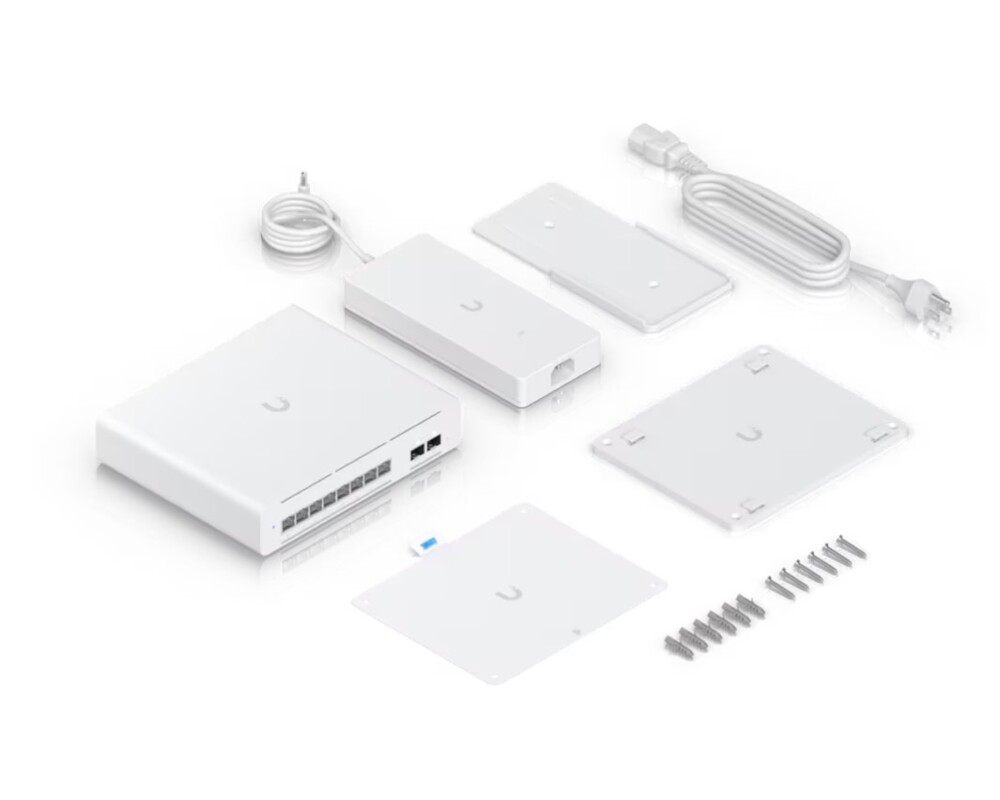 Switch (Комутатор) Ubiquiti Layer 3 Etherlighting USW-Pro-XG-8-PoE-EU 10