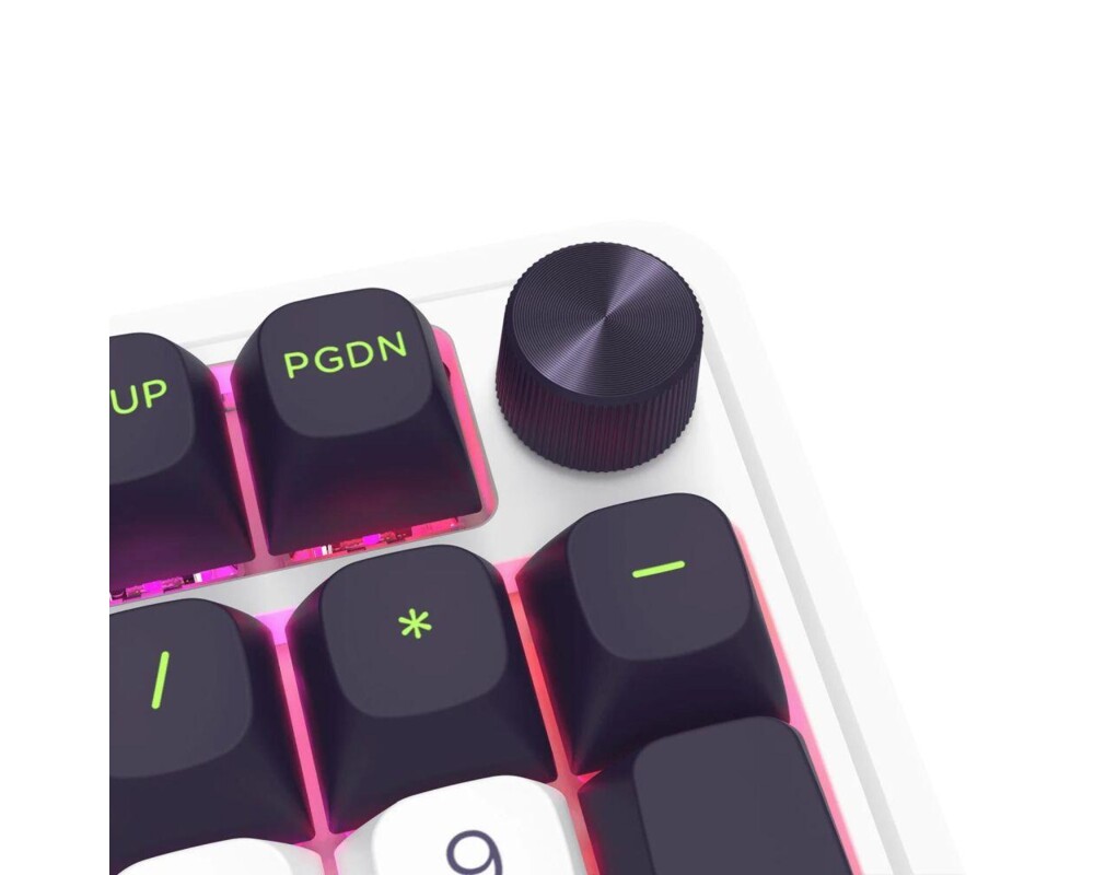 Клавиатура Redragon Eisa Max K686WBG-RGB-MAX RGB осветление - бяло/зелено 8