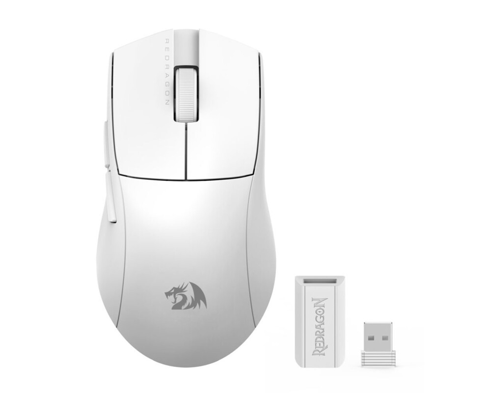 Мишка Redragon K1ng Lite 1K M916W-LIT-1K - бяла